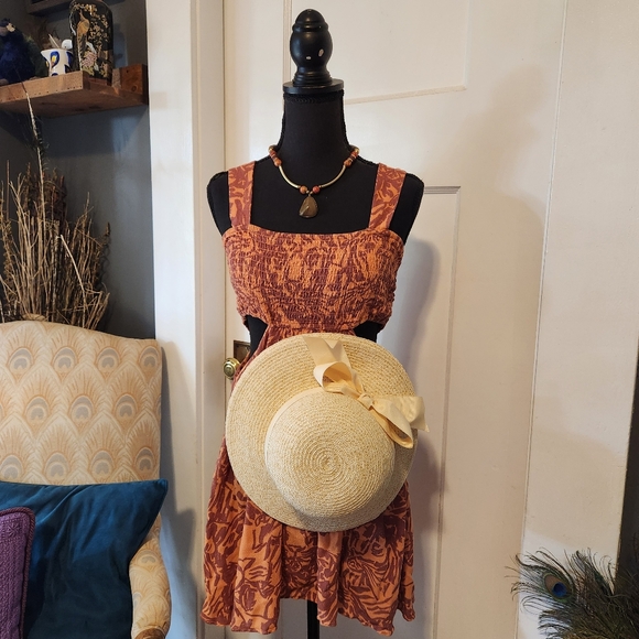 Anthropologie The Piper Bandeau Cutout Mini Dress - Picture 2 of 8